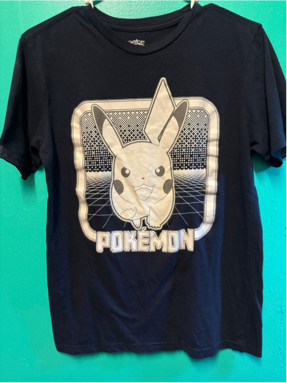 Boys Pokémon Graphic Short Sleeve Tee Navy White XXL